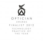 Optician Awards Finalist 2012 Logo - Technology Practice of the Year